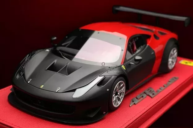 BBR Ferrari 458 Italia Gt3 Test Andria 2012 1:18 P1862