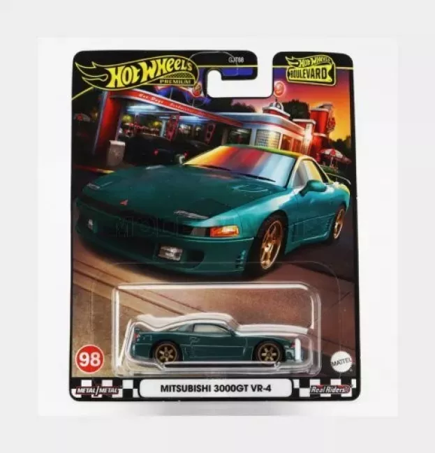 Hot Wheels Mitsubishi 3000gt Vr-4 Coupe 1991 1:64 HRT68-GJT68