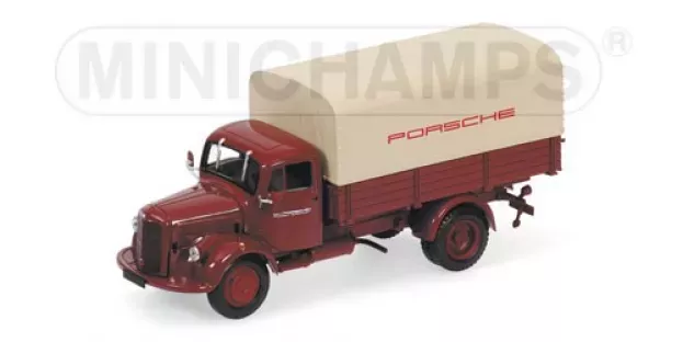 Minichamps Mercedes L3500 Truck Porsche 1:43 439350027