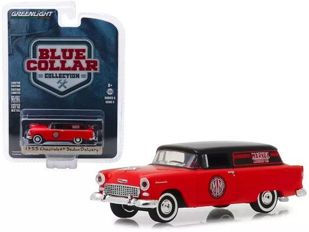 Greenlight Chevrolet Sedan Delivery Marvel 1955 1:64 35120A
