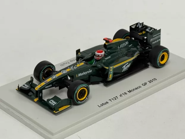 Spark Lotus F1 T127 N 18 Monaco Gp 2010 Jarno Trulli 1:43 S3008