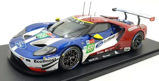 IXO Models Ford Gt 3.5l Turbo V6 Team Ford Chip Ganassi Usa N 69 24h Le Mans 2018 R.briscoe R.westbrook S.dixon 1:18 FGT18112