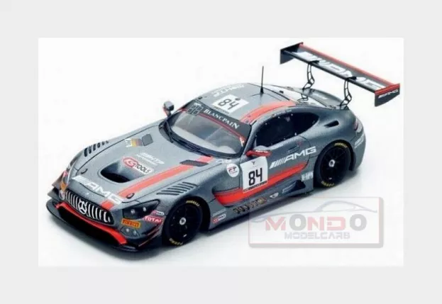 Spark Mercedes Gt-s Amg Gt3 Team Htp Motorsport N 84 24h Spa 2016 D.baumann J.jaafar M.buhk 1:43 SB126
