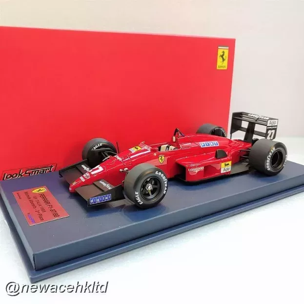 Looksmart Ferrari F1 87 88c N 27 2nd Monza Italy Gp 1988 Michele Alboreto 1:18 LSF1H09