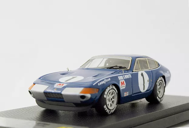 BBR Ferrari 365 Gtb4 N 1 12h Sebring 1972 Hobbs Scott 1:43 BC49