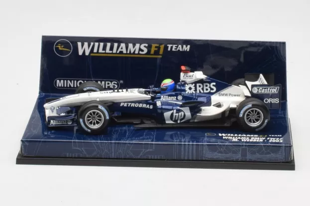 Minichamps Williams F1 Fw27 N 7 Season 2005 Mark Webber 1:43 400050007