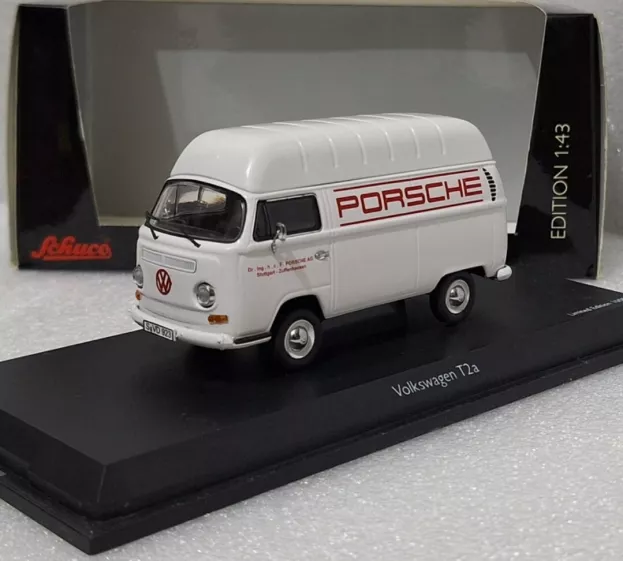Schuco Volkswagen T2a Van Porsche 1:43 3491
