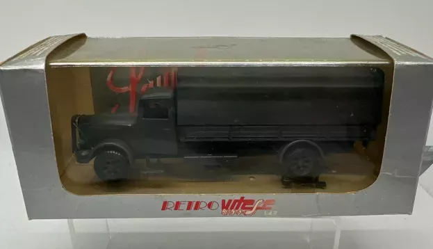 Vitesse Saurer S4c Truck Saurer Diesel Plateau Bache Military 1952 1:43 216