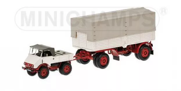 Minichamps Mercedes Unimog 401 With Trailer 1951 1:43 499030920