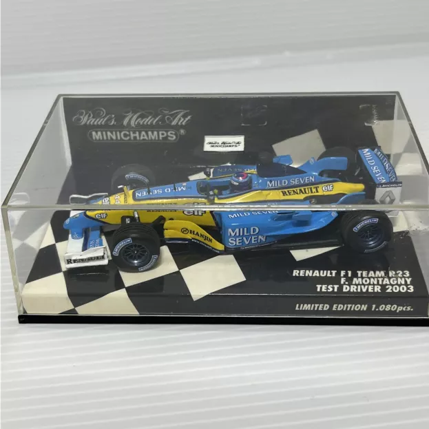 Minichamps Renault F1 Team R23 N 0 Test 2003 F.montagny 1:43 400030134