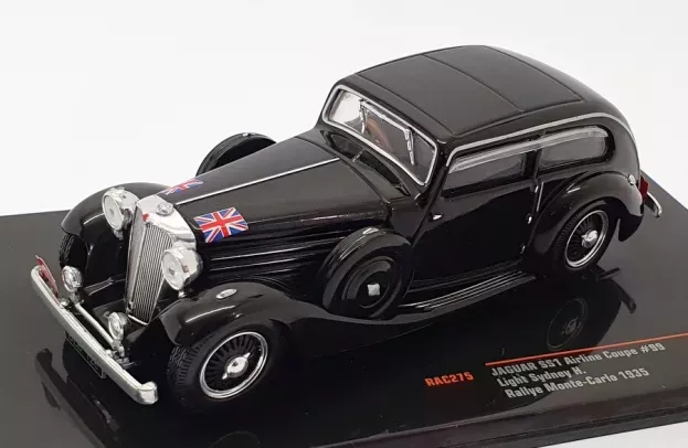 IXO Models Jaguar Ss1 Airline Coupe N 99 Rally Montecarlo 1935 H.sydney 1:43 RAC275