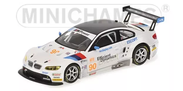 Minichamps Bmw 3-series M3 Gt2 e92 Team Bmw Rahal Letterman N 90 Alms 2009 Hand Auberlen 1:43 400092990