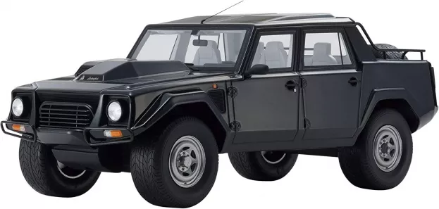 Kyosho Lamborghini Lm002 Pick-up 4-door 1986 1:18 KSR18508BK