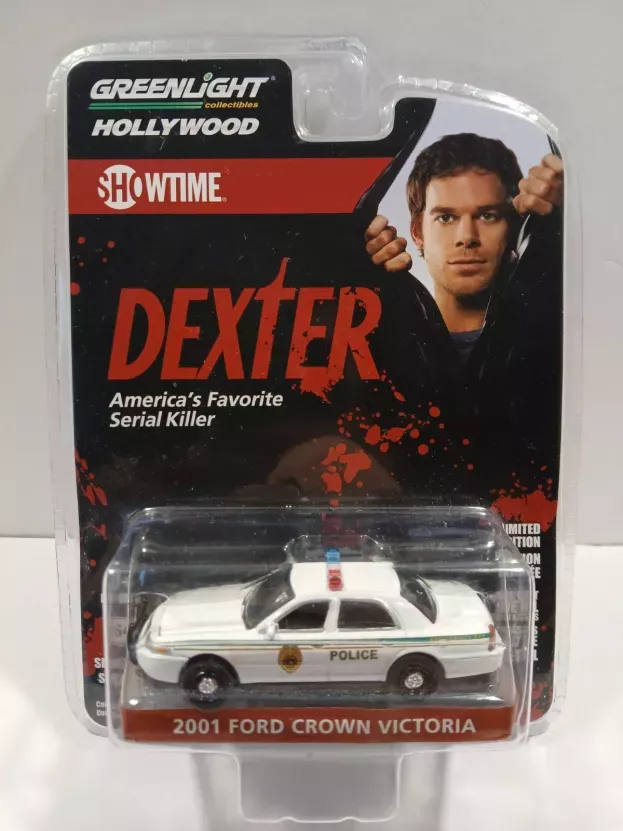 Greenlight Ford Crown Victoria Interceptor Miami Police 2001 Dexter 1:64 44920B