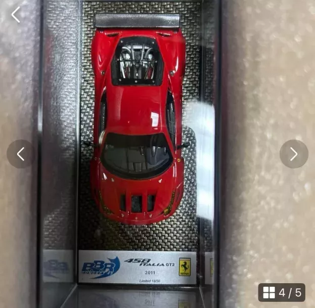 BBR Ferrari 458 Italia 8c Gt2 2011 1:43 BBRC46