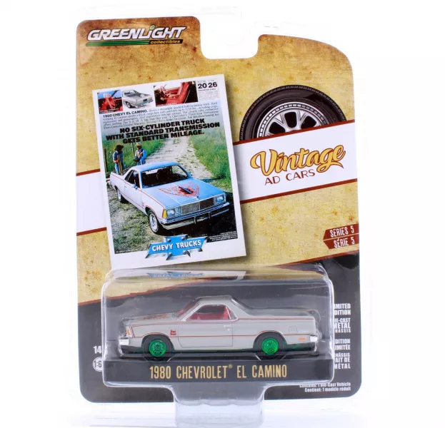 Greenlight Chevrolet El Camino Pick-up 1980 1:64 39080D