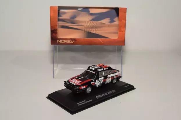 Norev Citroen Cx 2400 Gti N 126 Rally Paris Dakar 1981 J.p.luc P.alessandrini 1:43 159010