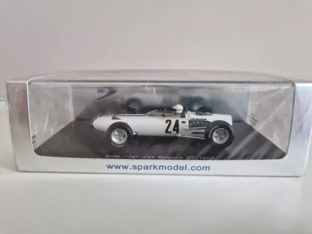 Spark Brm F1 P261 N 24 Belgium Gp 1966 Bob Bondurant 1:43 S1159