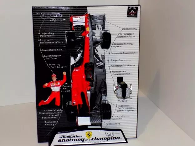 Hot Wheels Ferrari F1 F248 N 5 Michael Schumacher 2006 Anatomy Of A Champion 1:18 L6234