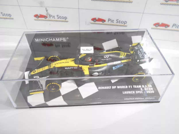 Minichamps Renault F1 R.s.20 Team Renault Dp World N 31 Season 2020 E.ocon 1:43 417200031
