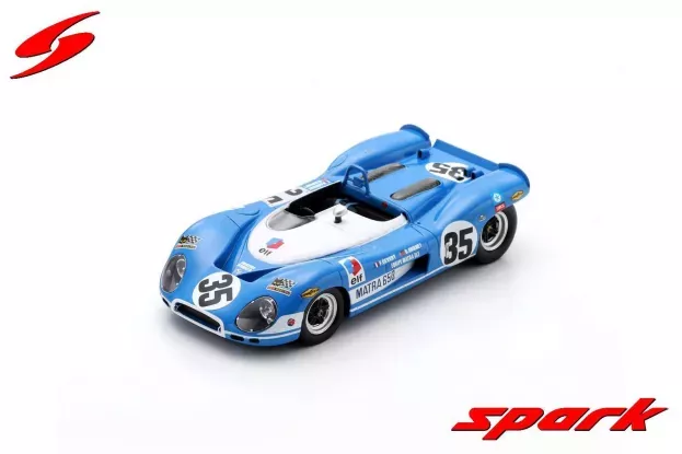 Spark Matra Simca Ms650 N 35 12h Sebring 1970 D.gurney F.cevert 1:43 US307
