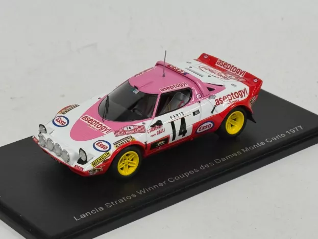 Spark Lancia Stratos Hf N 14 Winner Coupes Des Dames Montecarlo 1977 C.dacremont C.galli 1:43 S9101