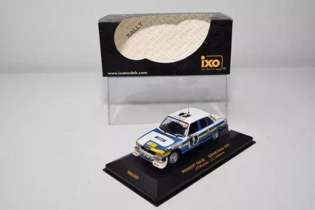 IXO Models Peugeot 504 N 2 Safari Rally 1976 J.p.nicolas J.c.lefebvre 1:43 RAC065