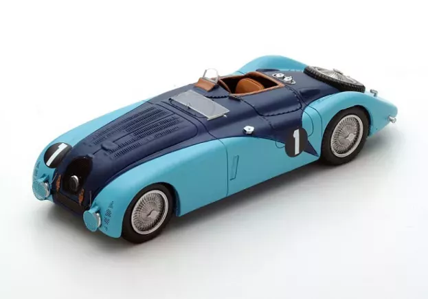 Spark Bugatti Type 57g 3.3l Team Roger Labric N 1 24h Le Mans 1937 R.labric P.veyron 1:43 S2736