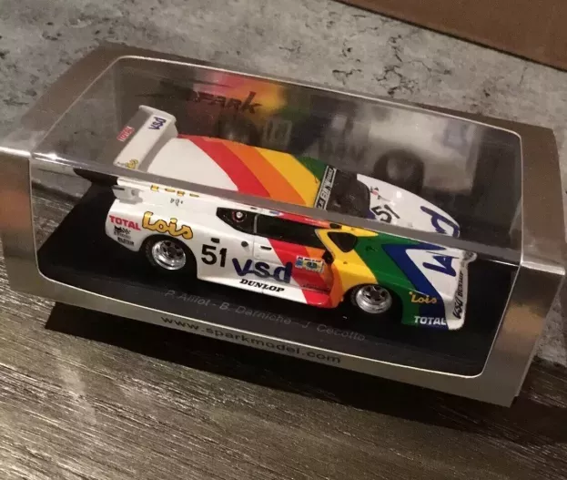 Spark Bmw M1 N 51 16th Le Mans 1981 Alliot Darniche Cecotto 1:43 S1581