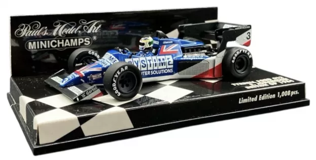 Minichamps Tyrrell F1 Ford 012 N 3 Gp British 1984 Stefan Johansson 1:43 400840113