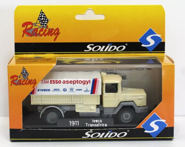 Solido Iveco 190 4x4 Team Esso Aseptogyl N 17 Rally Transafrica 1980 1:50 1911