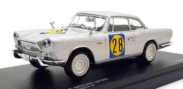 Kyosho Nissan Prince Skyline Sport Coupe N 28 Racing 1:43 03233A