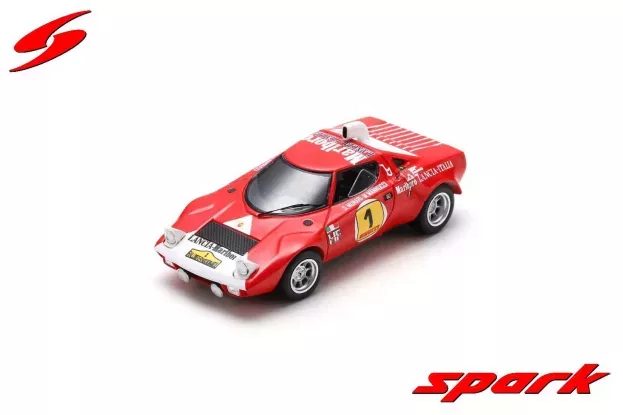 Spark Lancia Stratos Hf N 1 Rally Costa Del Sol 1972 Sandro Munari Mario Mannucci 1:43 S9071