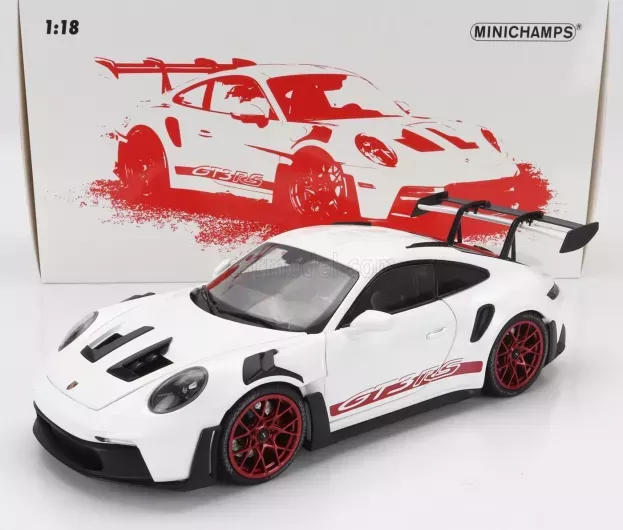 Minichamps Porsche 911 992 Gt3 Rs Coupe 2022 Red Rims 1:18 113062028