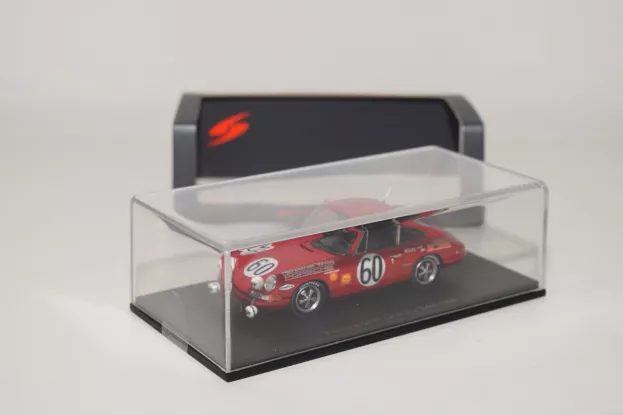 Spark Porsche 911t 1991cc Team Wicky Racing N 60 24h Le Mans 1968 W.meier J.de Mortemart 1:43 S9741