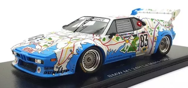 Spark Bmw M1 M88 3.5l Team Bmw France N 83 24h Le Mans 1980 D.pironi D.quester M.mignot 1:43 S6402