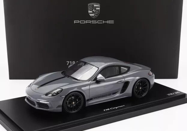 Spark Porsche 718 982 Cayman Style Edition 2022 Con Vetrina With Showcase 1:18 WAP0214180RCAY