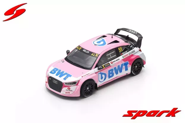 Spark Audi S1 Eks Rx Quattro Team Eks Audi Sport N 51 World Rx Latvia 2018 Nico Muller 1:43 S7819