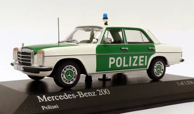 Minichamps Mercedes 200 Polizei police 1:43 34090