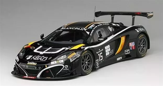 Truescale Mclaren Mp4-12 Gt3 Team Boutsen Ginion Racing N 15 24h Spa 2014 K.a.ojjeh O.grotz F.vervisch G.pantano 1:18 TSM151812R