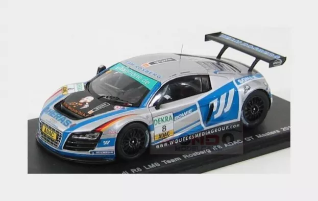 Spark Audi R8 Lms Team Rosberg N 8 Adac Gt Masters 2010 C.haase C.frankenhout B.herndlhofer 1:43 SG008