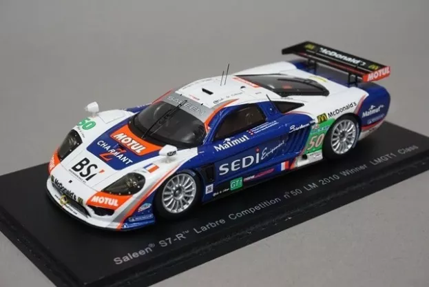 Spark Saleen S7-r N 50 Le Mans Winner Lmgt1 Class 2010 Gardel Berville Canal 1:43 S2572