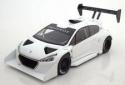 Peugeot 208 T16 Pikes Peak Plain Body Version 2013 White Autoart 81355 1/18
