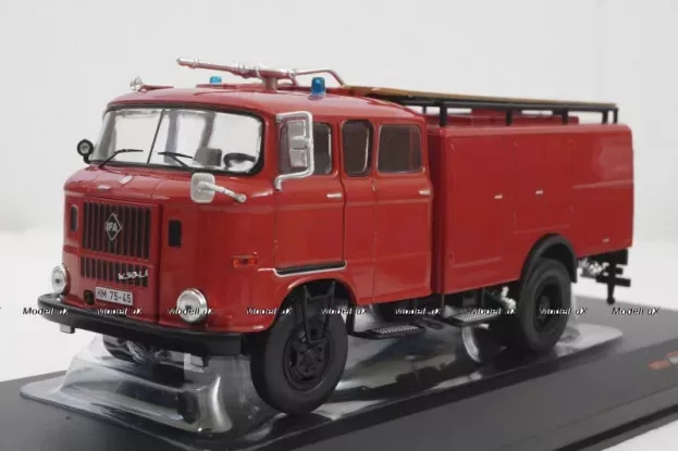 IXO Models Ifa W50 Tlf16 Tanker Truck Feuerwehr 1965 1:43 TRF025S