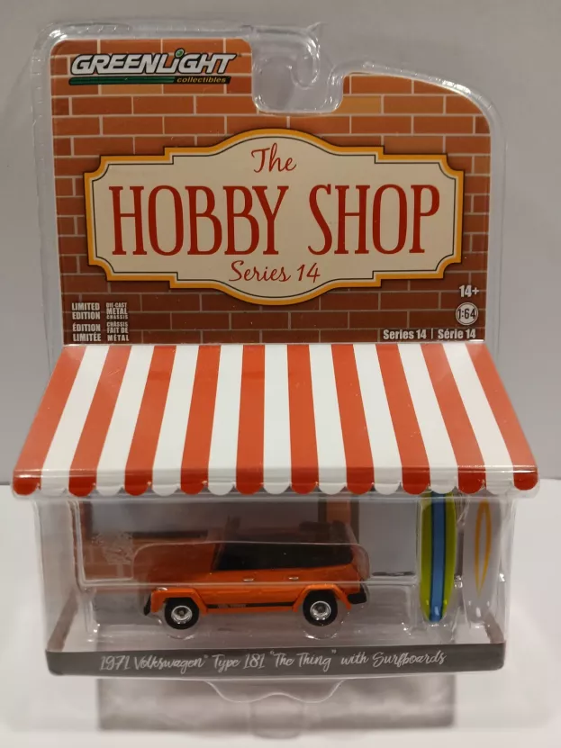 Greenlight Volkswagen Type 181 The Thing With Surfboard 1971 1:64 97140C