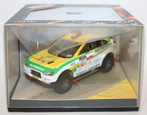 Vitesse Mitsubishi Lancer Racing N 201 2nd Rally Dos Sertoes 2012 G.spinelli H.youssef 1:43 43463