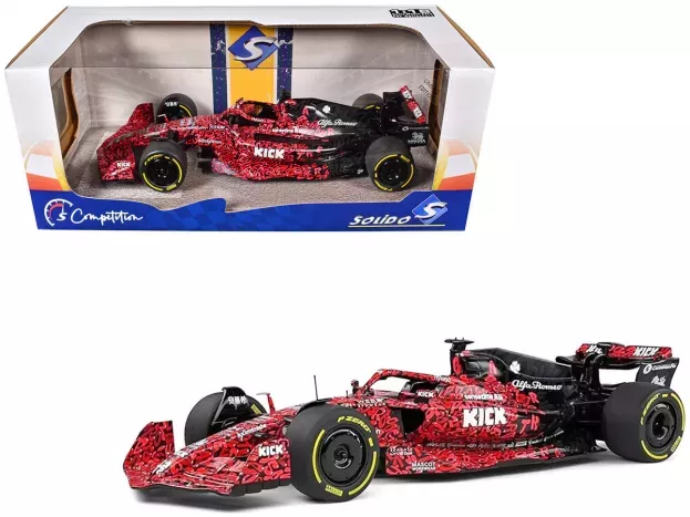 Solido Alfa Romeo F1 C43 Team Kick Boggie Art N 0 Season 2023 1:18 1810203