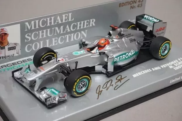 Minichamps Mercedes F1 Mgpw03 Petronas N 7 Showcar 2012 Michael Schumacher 1:43 410120077