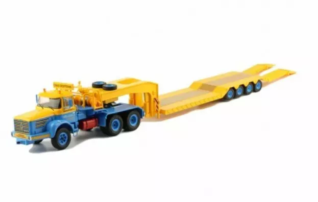 IXO Models Berliet Tbo15 M3 6x4 Truck Rimorchio Pianale 1960 1:43 TTR011