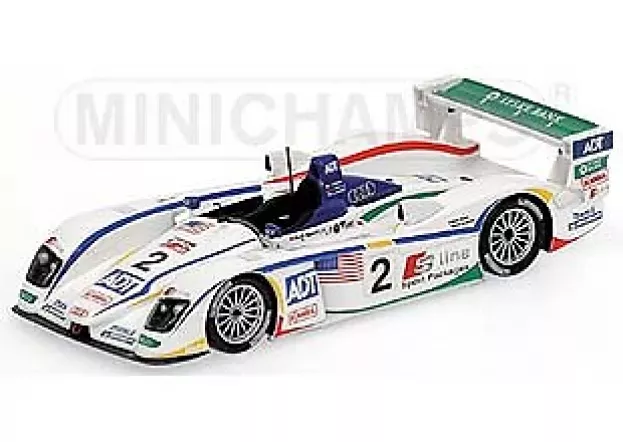 Minichamps Audi R8 Team Champion N 2 3rd 24h Le Mans 2005 Biela Pirro 1:43 400051392